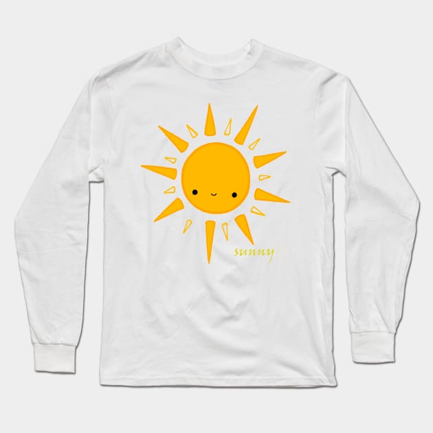 sunny Long Sleeve T-Shirt by trustme1195